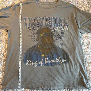 The Notorious B.I.G. T-shirt Grey Men's XL